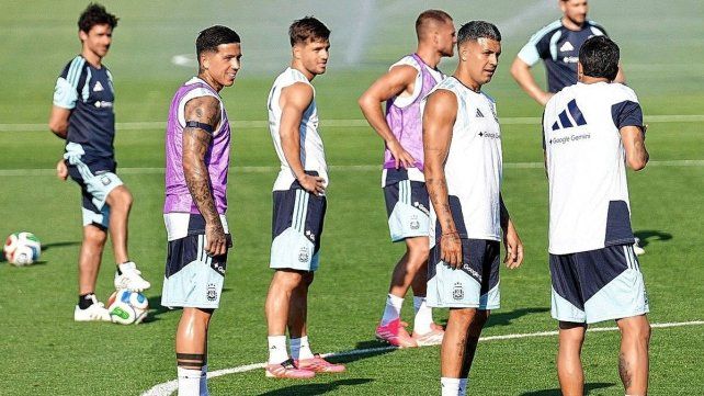 La Selección Argentina entrenó antes del amistoso que este sábado jugará con Honduras.