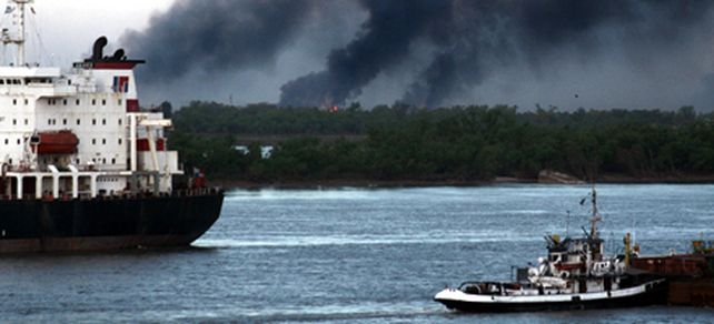 Culpan a Entre R&iacute;os por el humo y piden que el ombudsman venga a Rosario