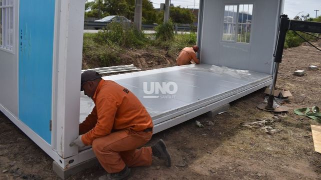 Capacidad y módulos. El espacio contará con 78 módulos habitacionales prefabricados