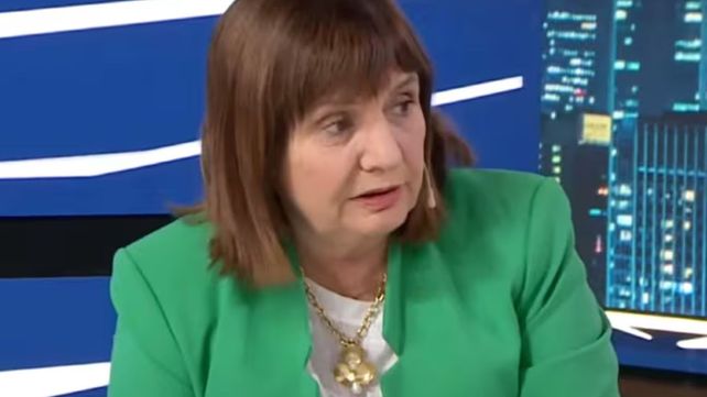 La ministra de Seguridad