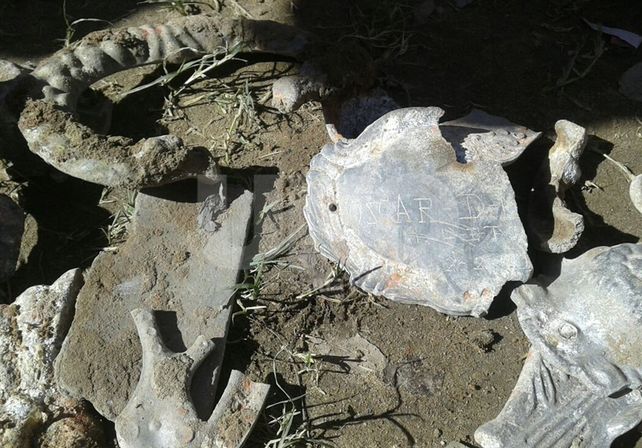 Alto Verde: encontraron restos del Cementerio en una calle