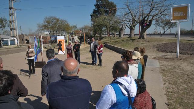 La Ciudad tiene una nueva plaza y lleva por nombre Nelson Mandela
