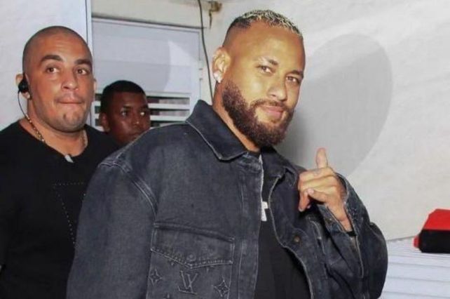 La foto de Neymar