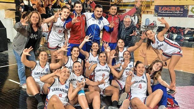 Santa Fe ganó por tercer año seguido el Provincial U18 de Básquet.