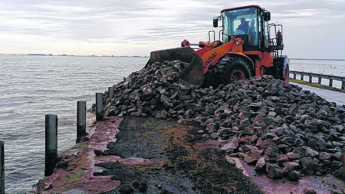 La ruta 7 está habilitada pero con restricciones