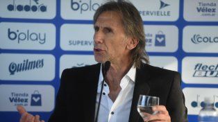 Gareca: Nos contrataron para mejorar a Vélez y no para que empeore