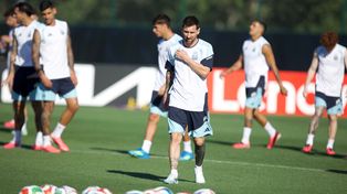 Argentina. Lionel Messi se prepara un domingo especial y el partido que se viene encima.