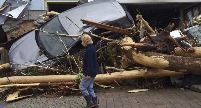 Graves inundaciones en el sur de Alemania