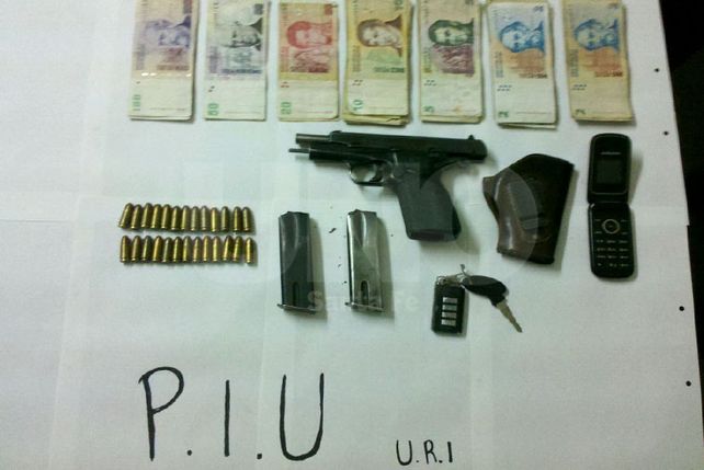 Persecución y arrestados con armas en Bº Nueva Pompeya