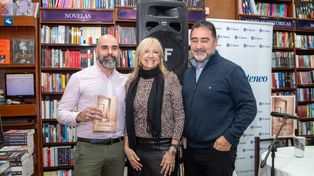 Juan ignacio Gastellu, Patricia Bottale y Roberto Caferra
