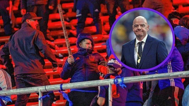 El presidente de la FIFA también repudió la barbarie de Avellaneda