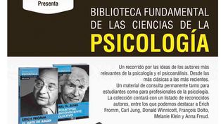 Este jueves, tercera entrega de la colección de libros de Psicología