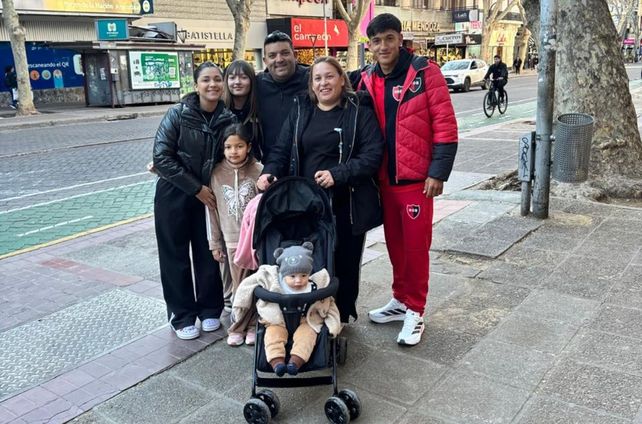 La familia: Ayelén Rubiolo Luis Guch