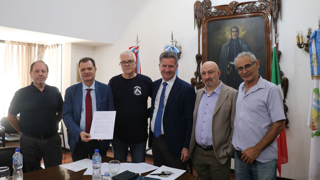 Luz y Fuerza fue anfitrión de la firma del Memorando de Entendimiento para la cooperación tecnológica e industrial entre Italia y Argentina