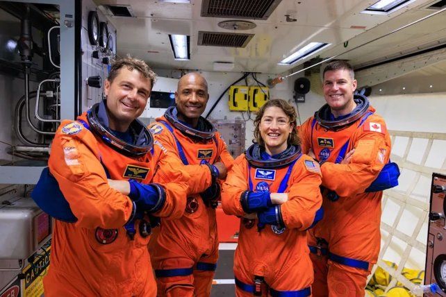 Los astronautas Reid Wiseman