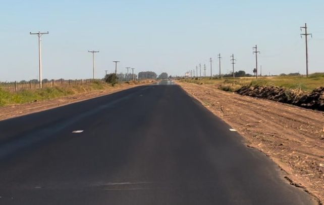 Finalizaron las obras de repavimentación en un tramo de la ruta 94 en Santa Isabel