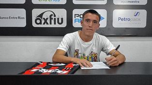 Valentín Pereyra estará ligado a Patronato hasta diciembre de 2024.