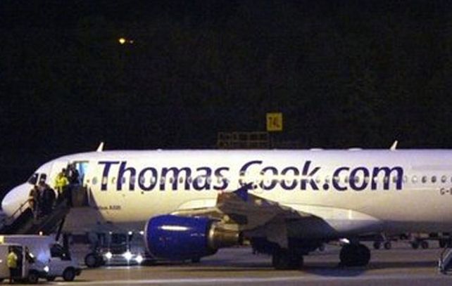 El incidente ocurrió en un avión de la compañía Thomas Cook. (Foto de archivo)
