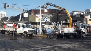 Impactante: así quedó el depósito del ministerio de Desarrollo Social