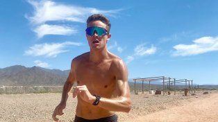 El mediofondista santafesino José Zabala se preparó en la altura de Cachi, Salta.
