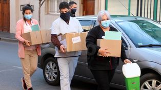 Los hisopados en el edificio de barrio Sur dieron negativos