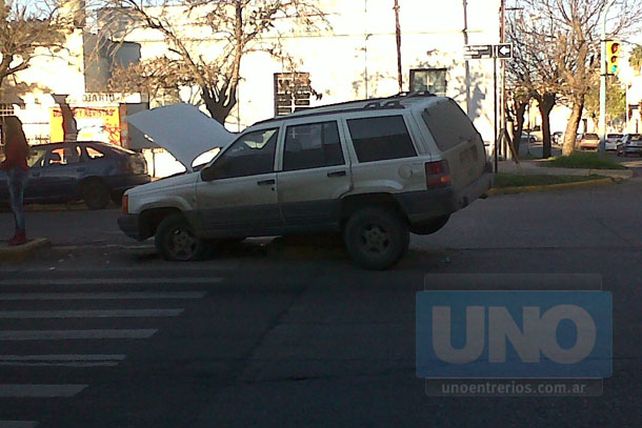 Ahora fue una camioneta la que chocó una puntera en Paraná
