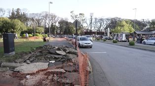Siguen las obras en el Parque Independencia, que finalizarán en diciembre