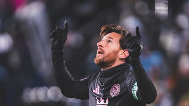 Lionel Messi metió el gol del triunfo de Inter Miami ante Sporting Kansas City en la Copa de Campeones Concacaf.