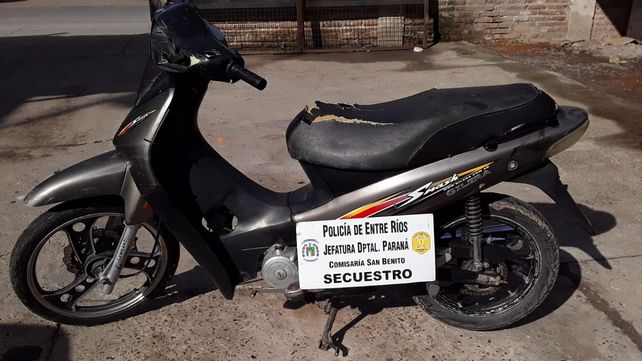 Robo de motos: recuperaron cinco en 24 horas