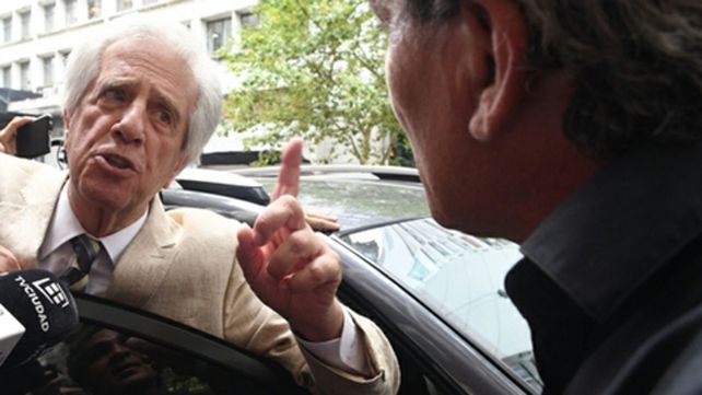 Presidente. Tabaré Vázquez trató de mandar señales a Maduro.