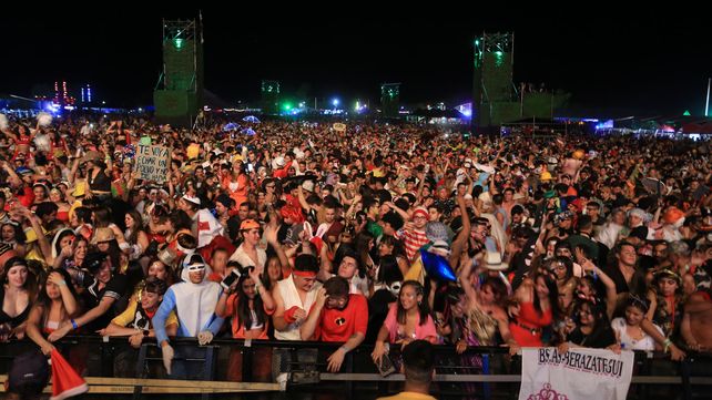 La vista desde el escenario de la FDD.&nbsp;