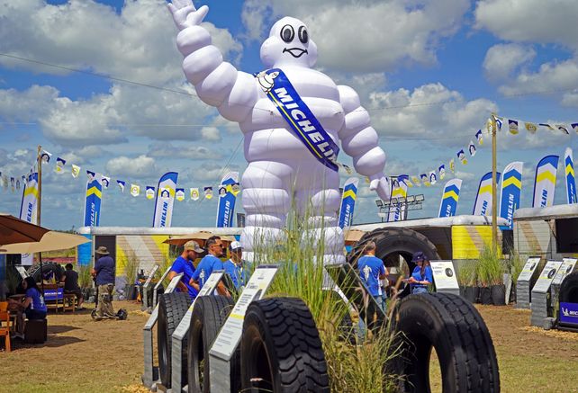 Michelín dijo presente con toda su gama de productos en la vigésima edición de Expoagro.