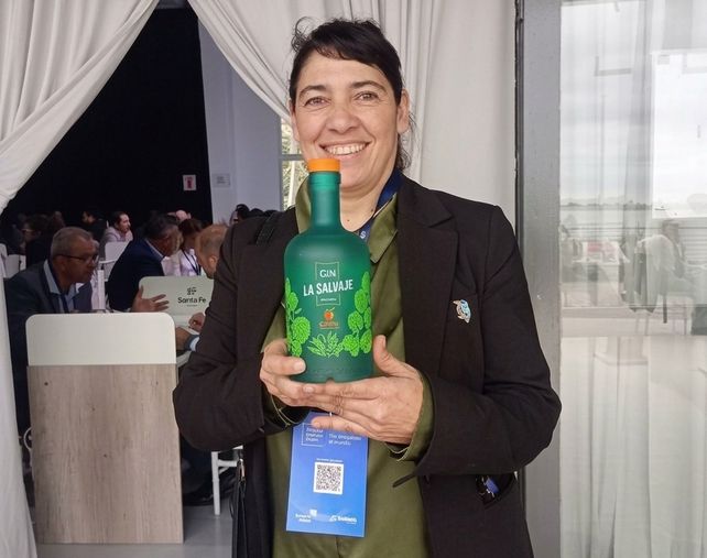 Valeria Saavedra, fundadora de la marca de gin La Salvaje.
