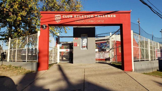 El Club Talleres sufrió vandalismo y robo en su sede de Toribio Ortiz. Señalaron que la Policía les negó un servicio de adicional.
