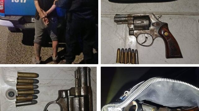 Paraná: detuvieron a un hombre y secuestraron un revólver en calle OHiggins