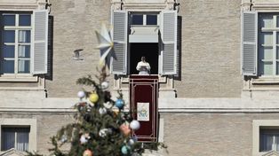 En su mensaje de Navidad, el Papa pidió por los secuestrados