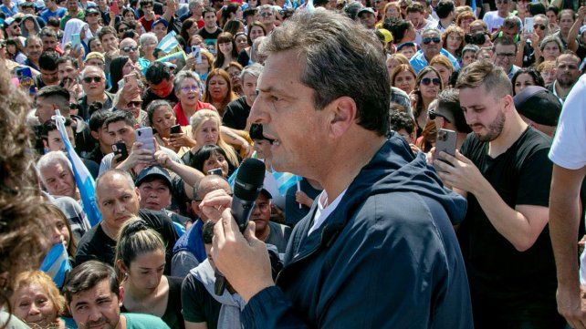 Sergio Massa se diferenció de Milei en salud
