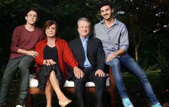 en familia. Leyrado