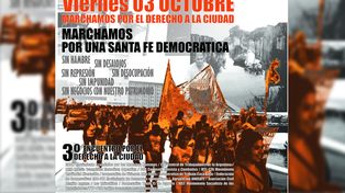 Santa Fe marcha por el Derecho a la Ciudad