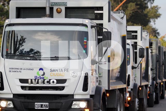 La ciudad sumó cuatro nuevos camiones para la recolección de residuos