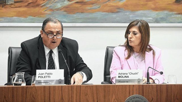 Poletti dio inicio a las sesiones ordinarias del Concejo Municipal con un discurso