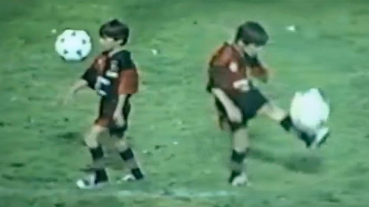 La Capital | El video viral de Messi haciendo jueguitos en el Coloso al ritmo de Marado, Marado