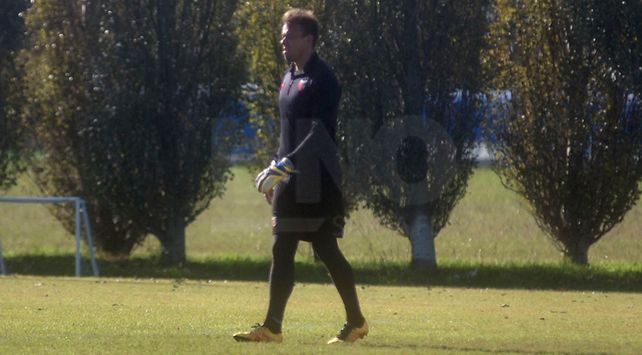 entrenamiento de colon en el predio