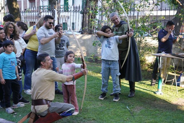 Villa Hortensia viajó a la Edad Media y celebró a Tolkien en La Comarca