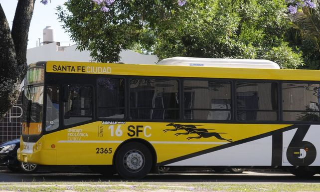 Transporte Urbano.&nbsp;El servicio se verá afectado en la ciudad de Santa Fe