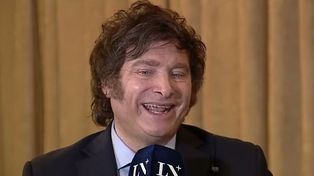 Javier Milei elogió a Patricia Bullrich: Nosotros hemos valorado mucho su gestión como ministra de Seguridad.&nbsp;
