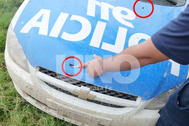 Cinematográfica persecución policial con una lluvia de balazos y dos delincuentes detenidos