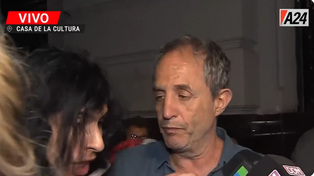 Inesperado momento en pleno velorio de Jorge Lanata