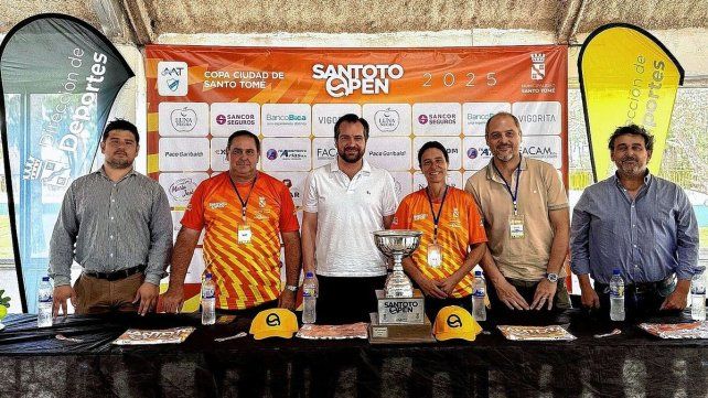 Se presentó el Santoto Open 2025 de tenis profesional