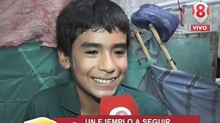 La emocionante historia del nene de 12 años que fundó una escuela en el fondo de una casa